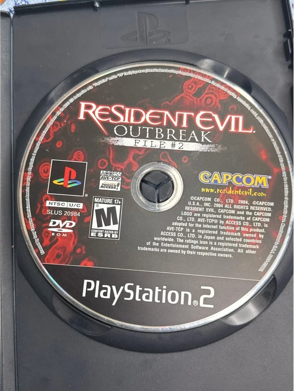 Resident Evil Outbreak File # 2 PlayStation 2 PS2 Game Disc Only Tested Working